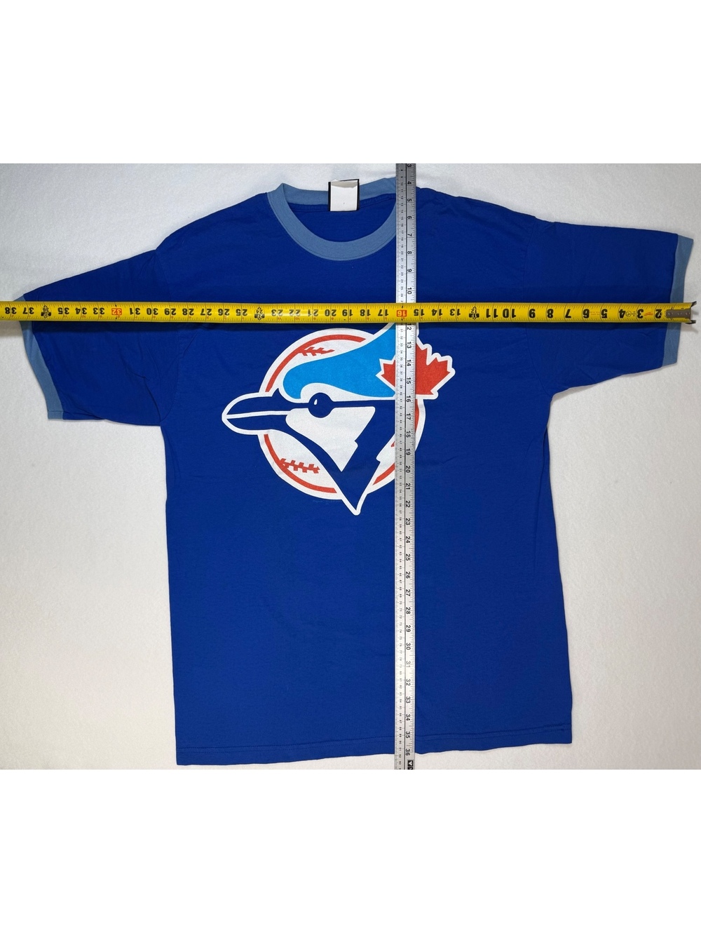 Toronto Blue Jays Ringer Tee — Cooperstown Collection - Picture 4 of 4